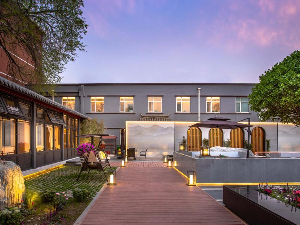 Yunju Hotel Beijing Yonghe Palace Guijie Siheyuan 외부 사진